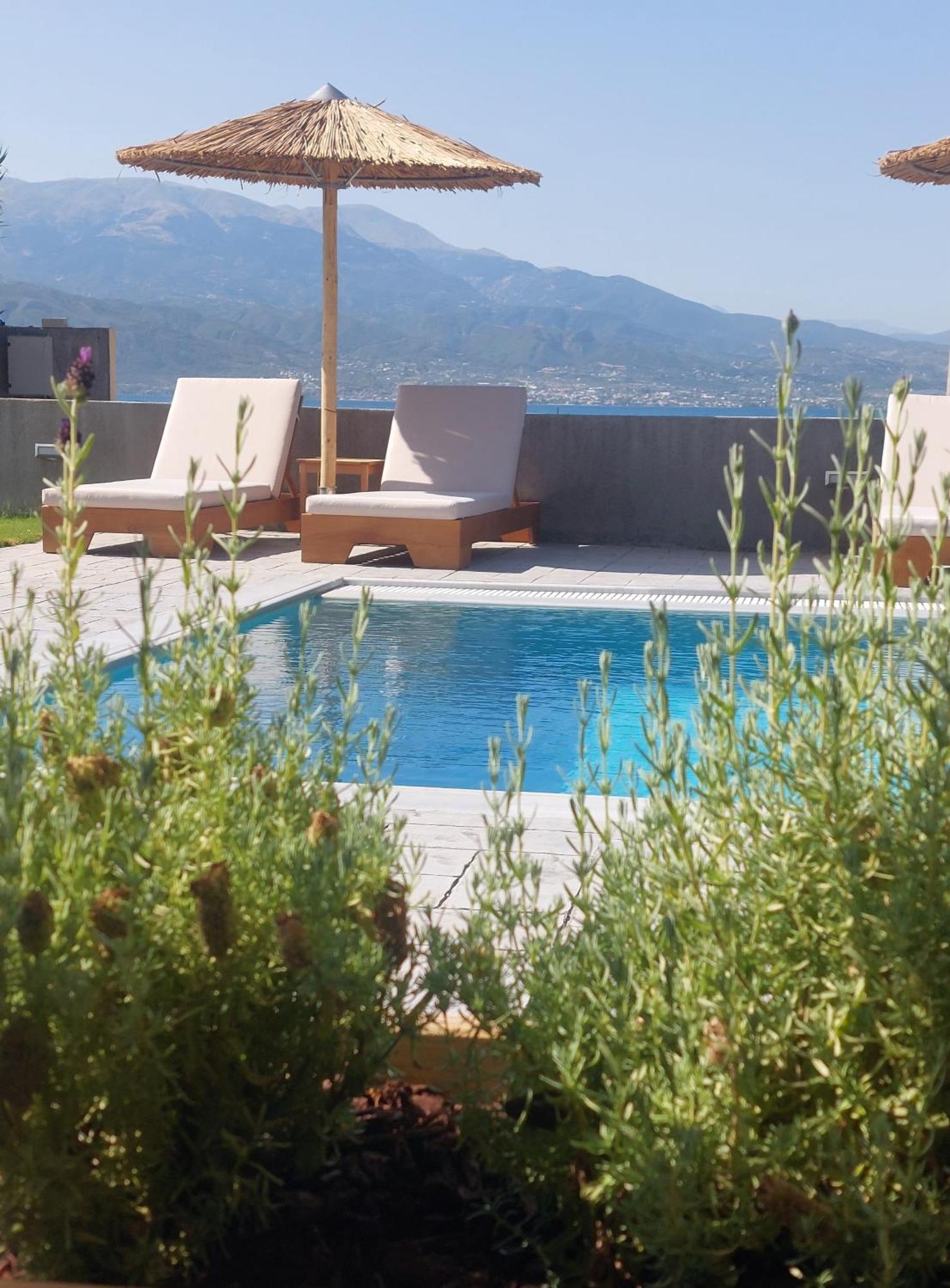 Santa Domenica Nafpaktos - Rooms And Apartments By The Sea Eksteriør bilde