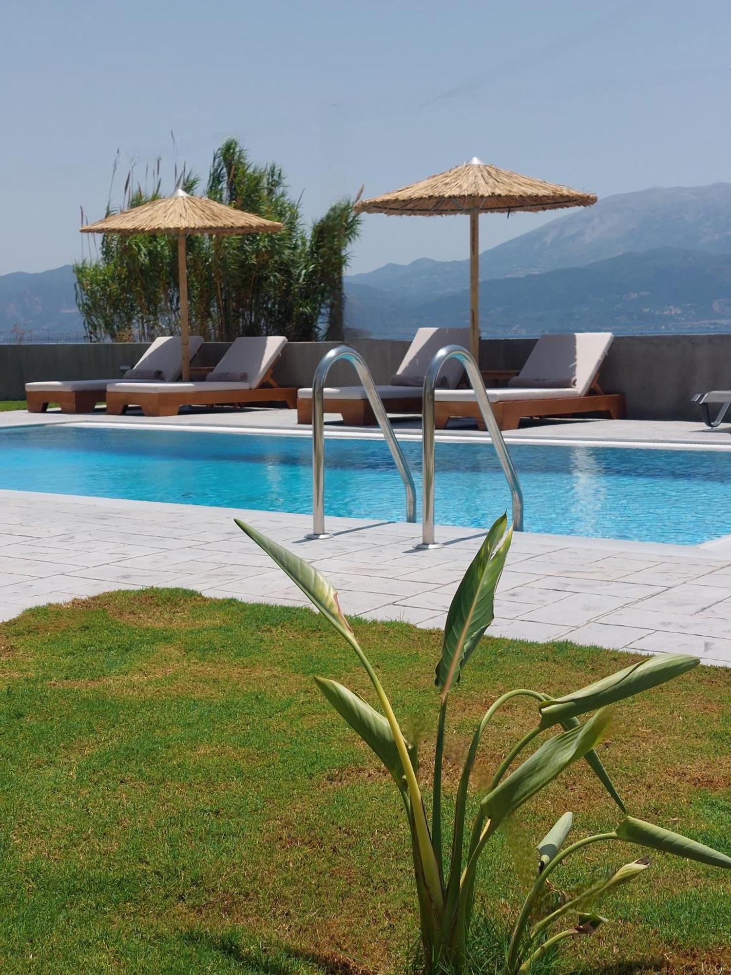 Santa Domenica Nafpaktos - Rooms And Apartments By The Sea Eksteriør bilde